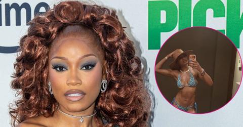 keke palmer bikini abs