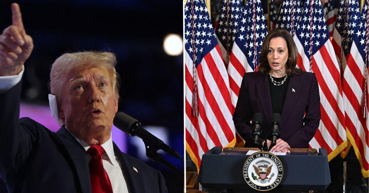 donald trump hits back kamala harris allies weird