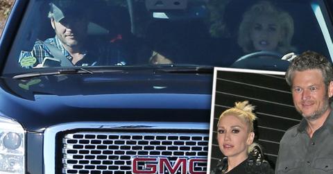 Gwen stefani blake shelton thanksgiving kids together