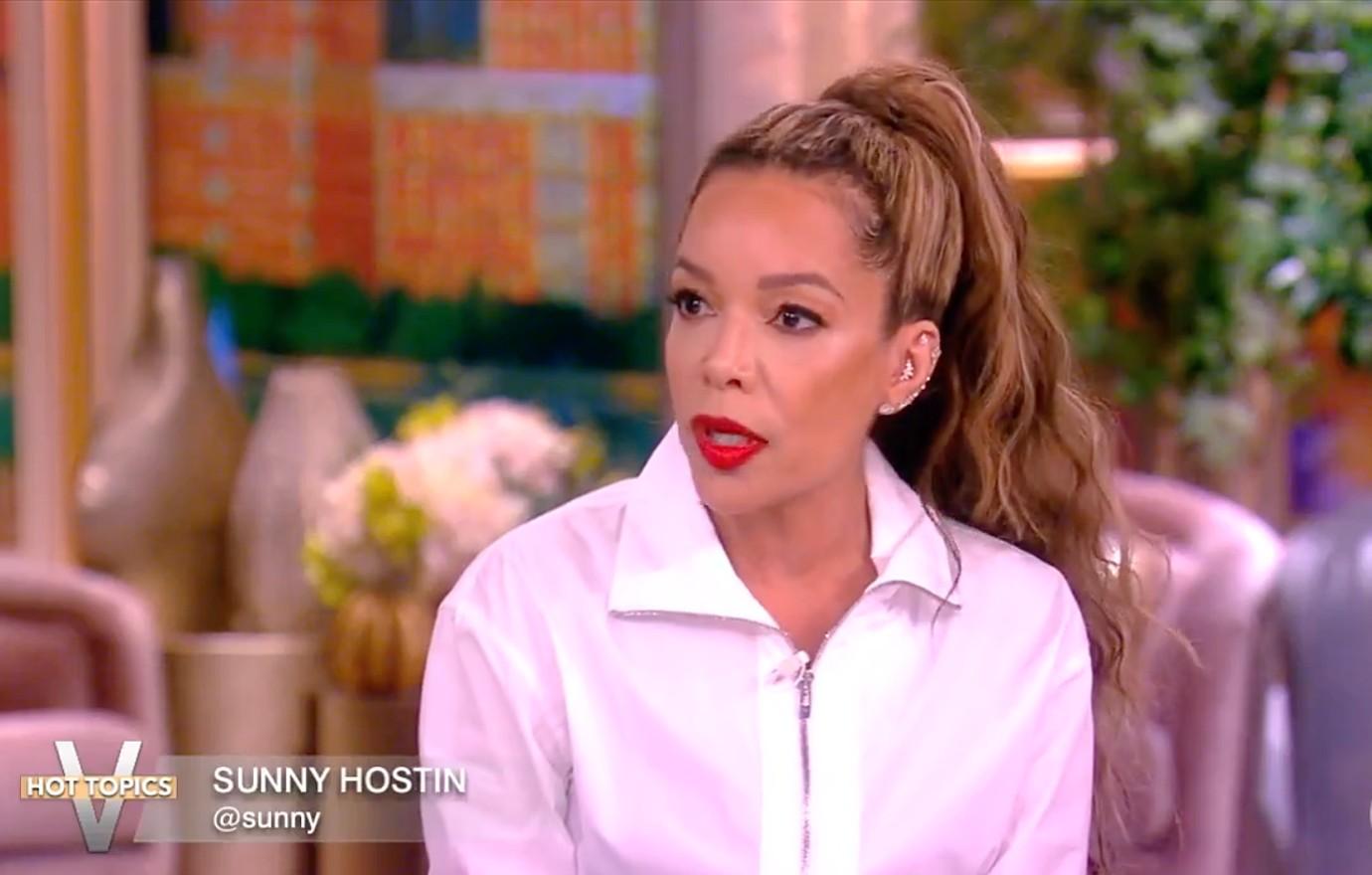 Sunny Hostin Reacts To Claims 'The View' Star Dresses 'Too Young