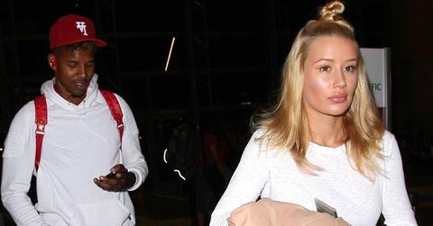 Iggy Azalea & Nick Young Catch A Flight At LAX Airport