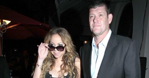 Mariah Carey & her fiance, James Packer are all smiles as they are seen leaving the “Nice Guy” club in Hollywood, CA.