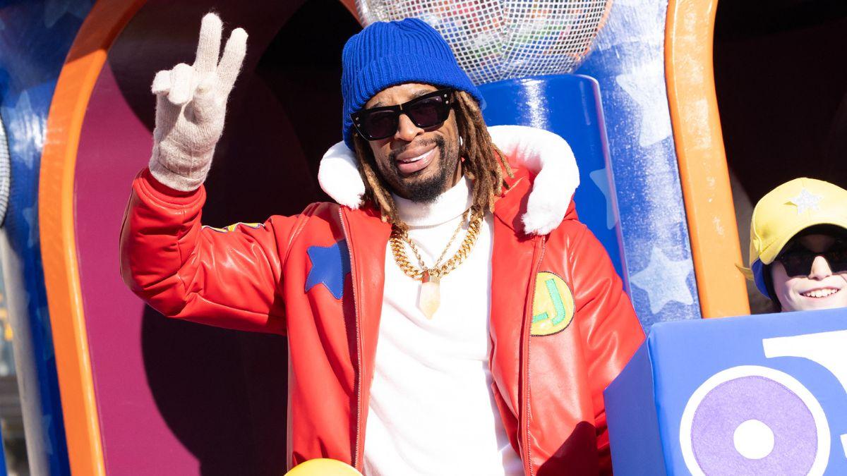 Photo of Lil Jon and his son competed on 'Celebrity Family Feud' together in 2025.