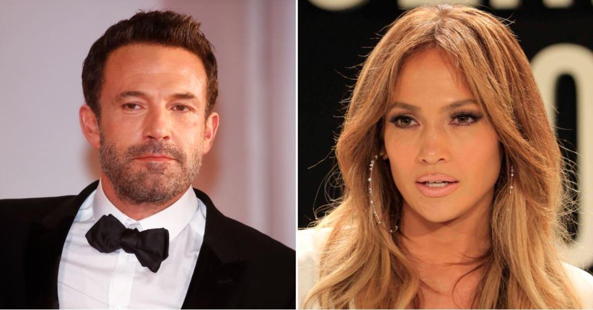 ben affleck jumps in to save the day as he blocks overeager fan who tries to force a selfie with jennifer lopez