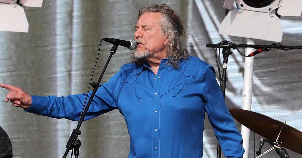 image of Robert Plant prefers to play intimate shows.
