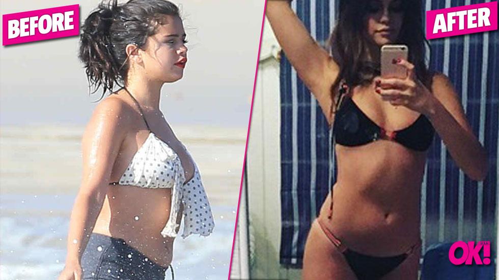 selena gomez before and after weight loss