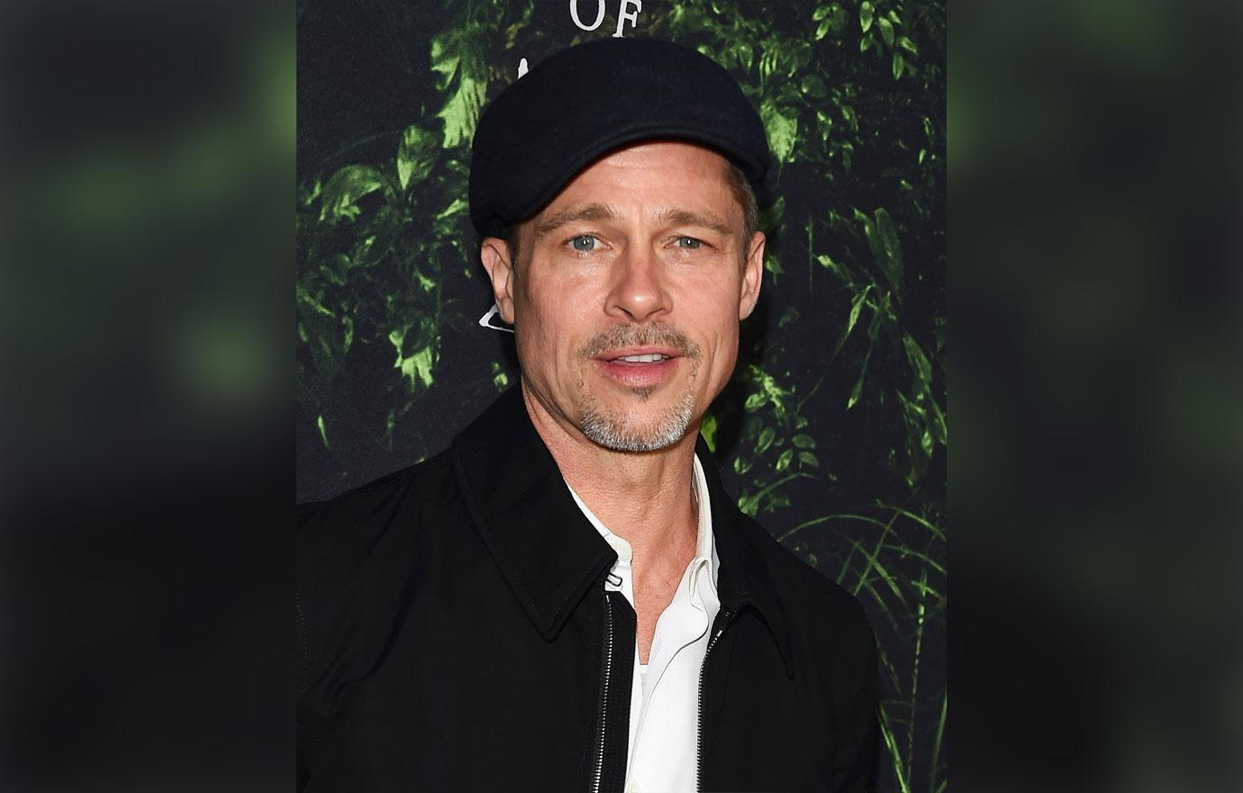 Brad pitt in hat