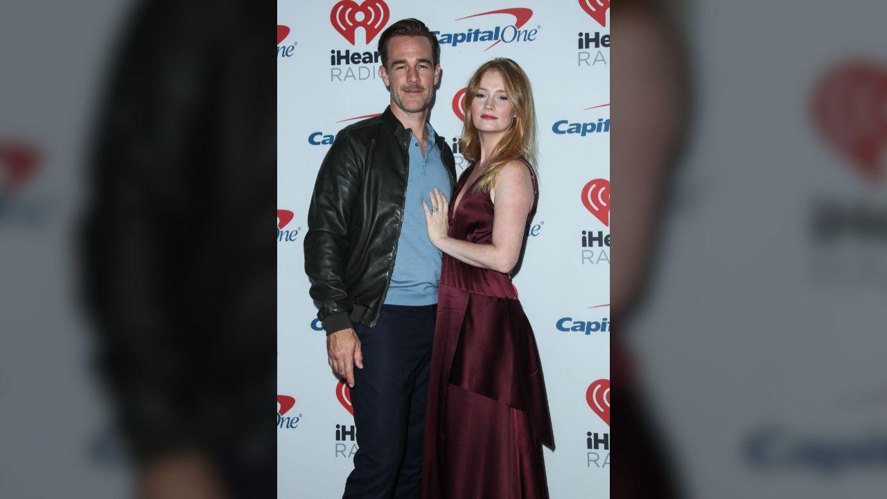 Photo of James Van Der Beek passed away in February.