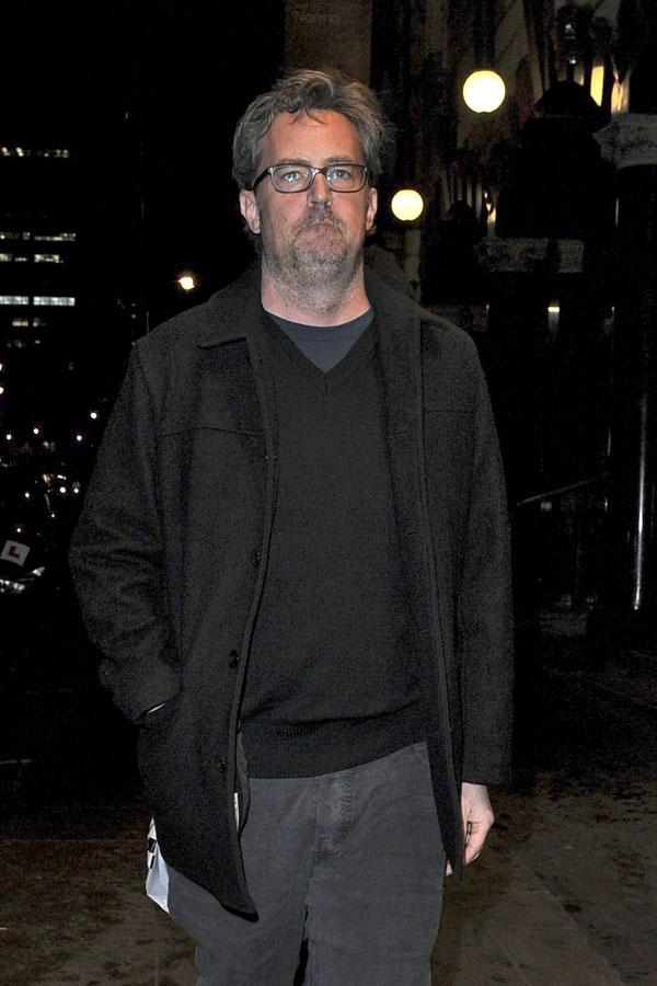 Matthew Perry Weight Gain Disheveled London