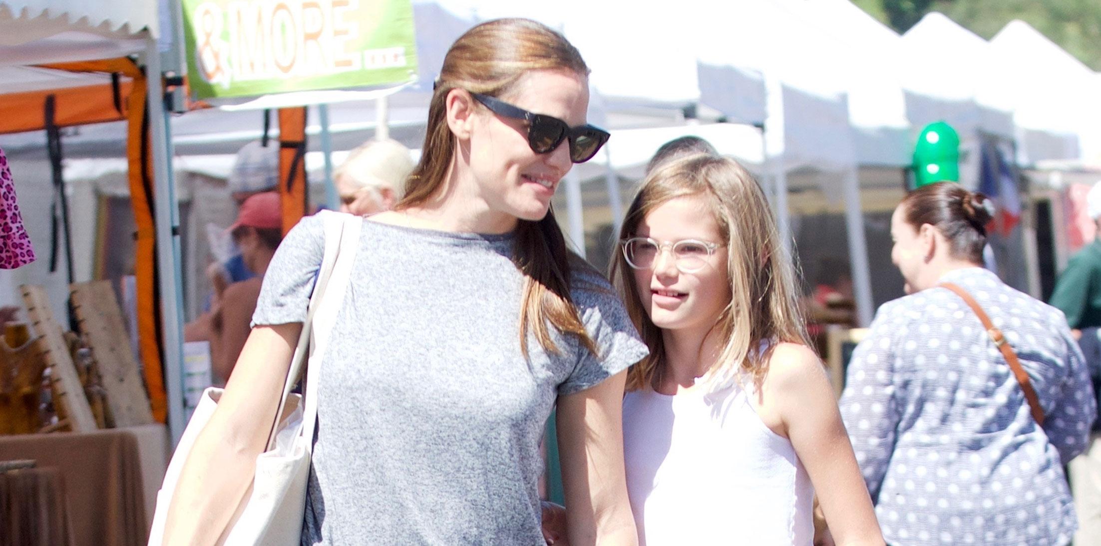 Jennifer Garner Daughter Violet Grown Up Pics Long