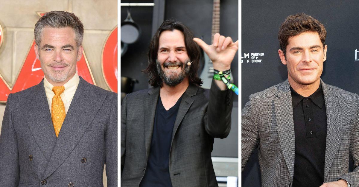 15 Hottest Bachelors In Hollywood: Chris Pine, Keanu Reeves & More