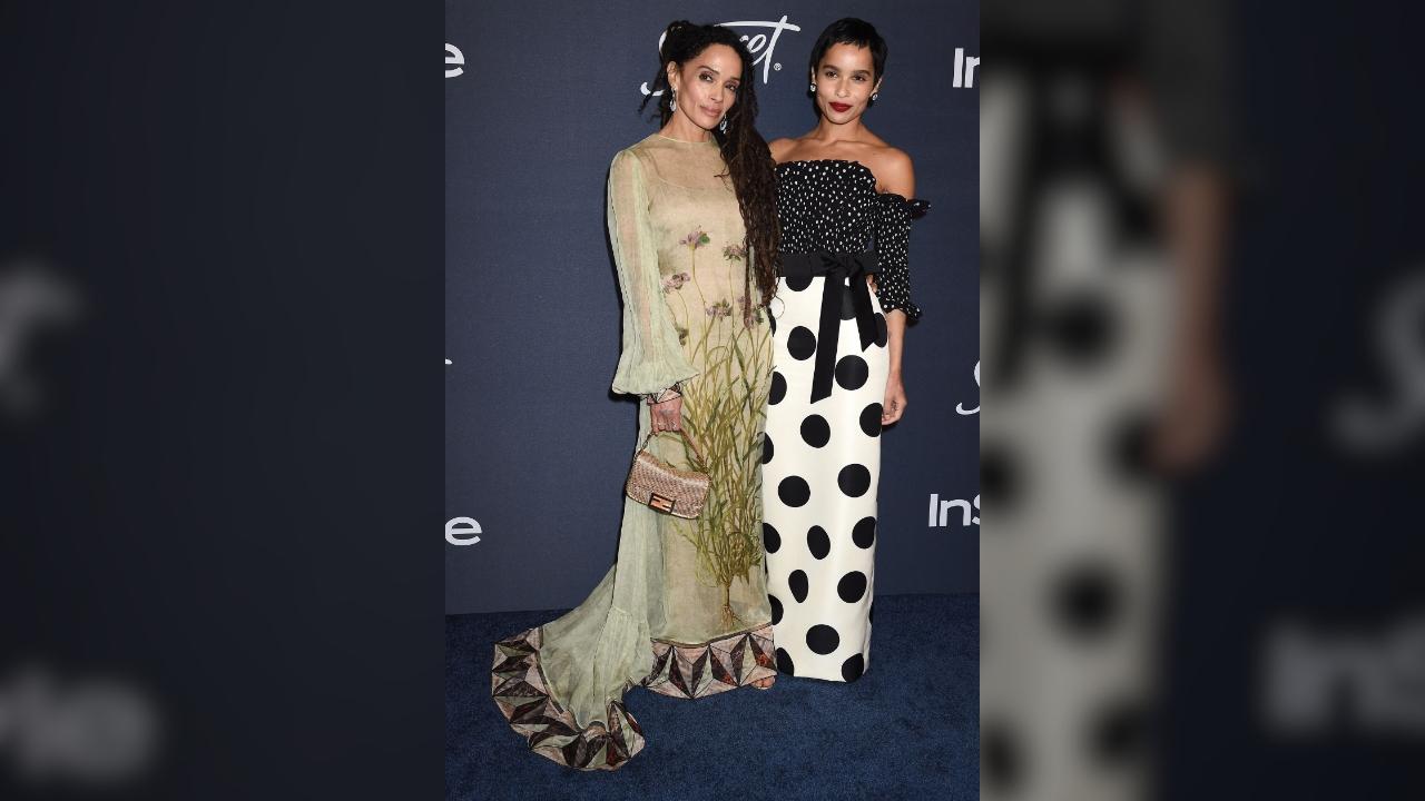 Lisa Bonet and Zoë Kravitz