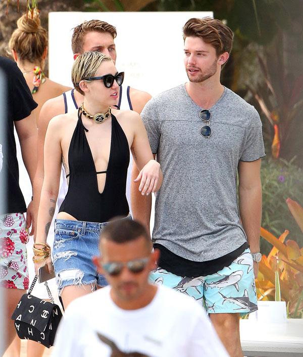 Miley Cyrus Patrick Schwarzenegger Underwear Ban