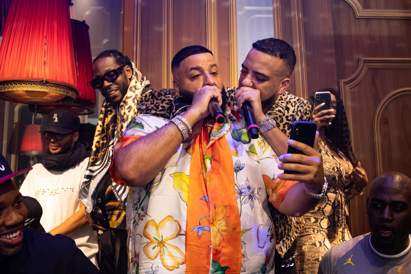 DJ Khaled Performs In Floral Shirt at VMA After Party