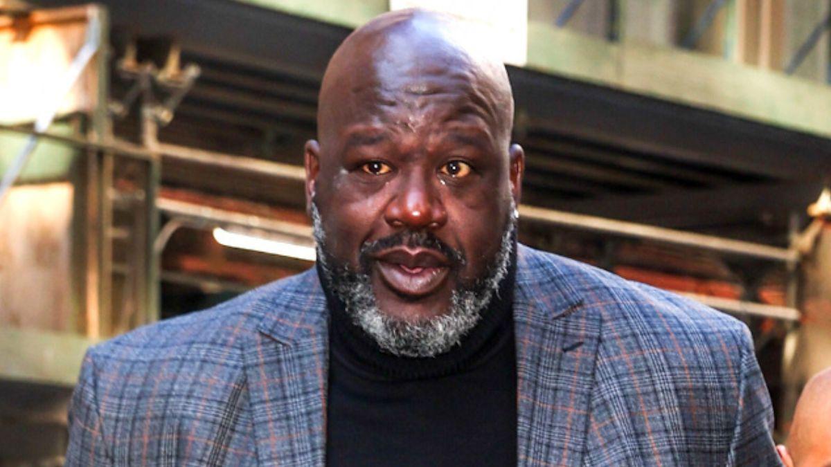 Image of 'They 3D printed me some shoes right here,' Shaq, a size 22, excitedly shared.