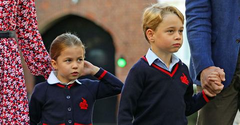 princess charlotte prince george coronavirus