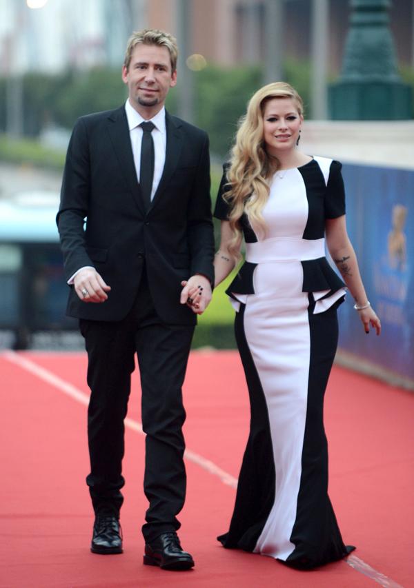 Avril and chad kroeger