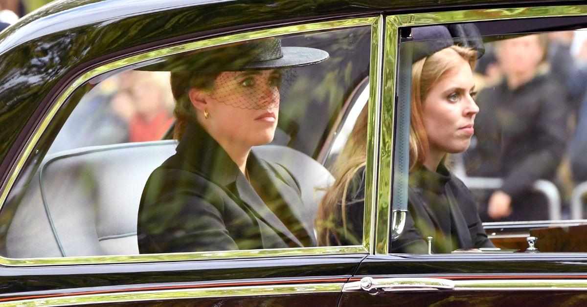 image of princess Beatrice and princess Eugenie 