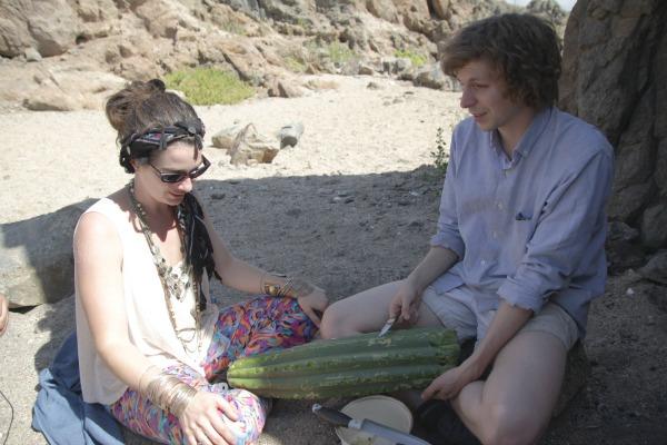 Gabby Hoffman and Michael Cera in Crystal Fairy