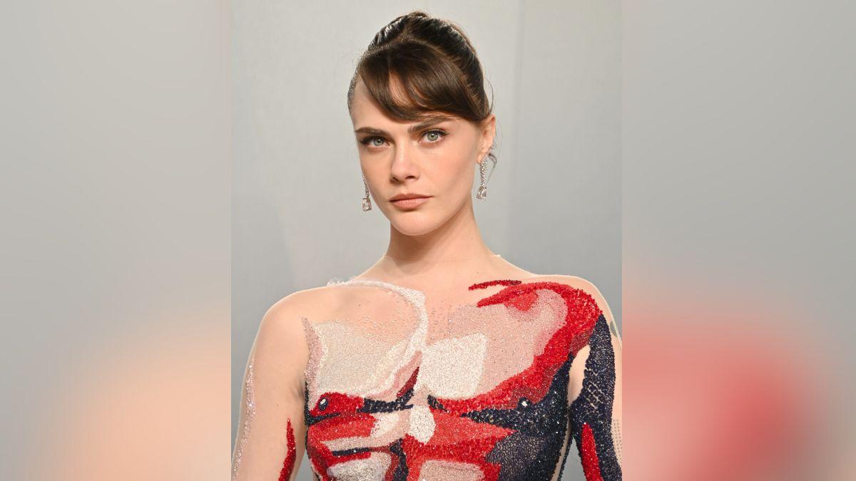 Image of Cara Delevingne attended the Vanity Fair Oscar Party.