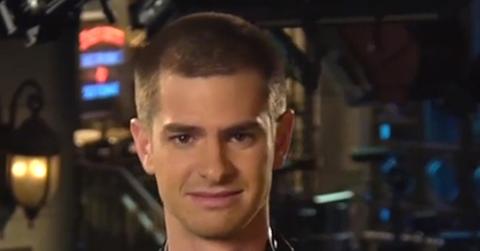 Andrew garfield snl promo