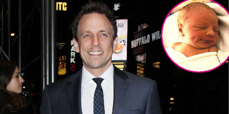 Seth Meyers Wife Gave Birth Lobby Video PP