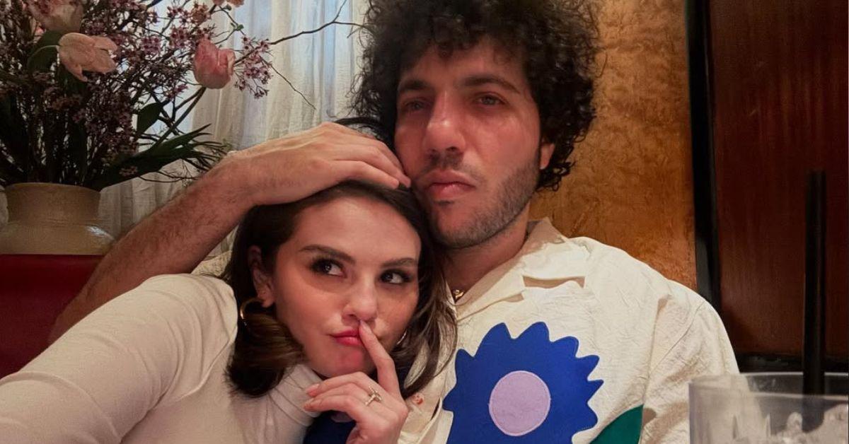 image of The duo got engaged in 2024. 