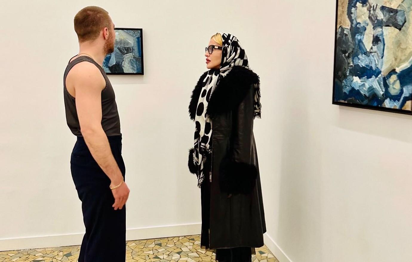 madonna faces backlash outshining son rocco art exhibition