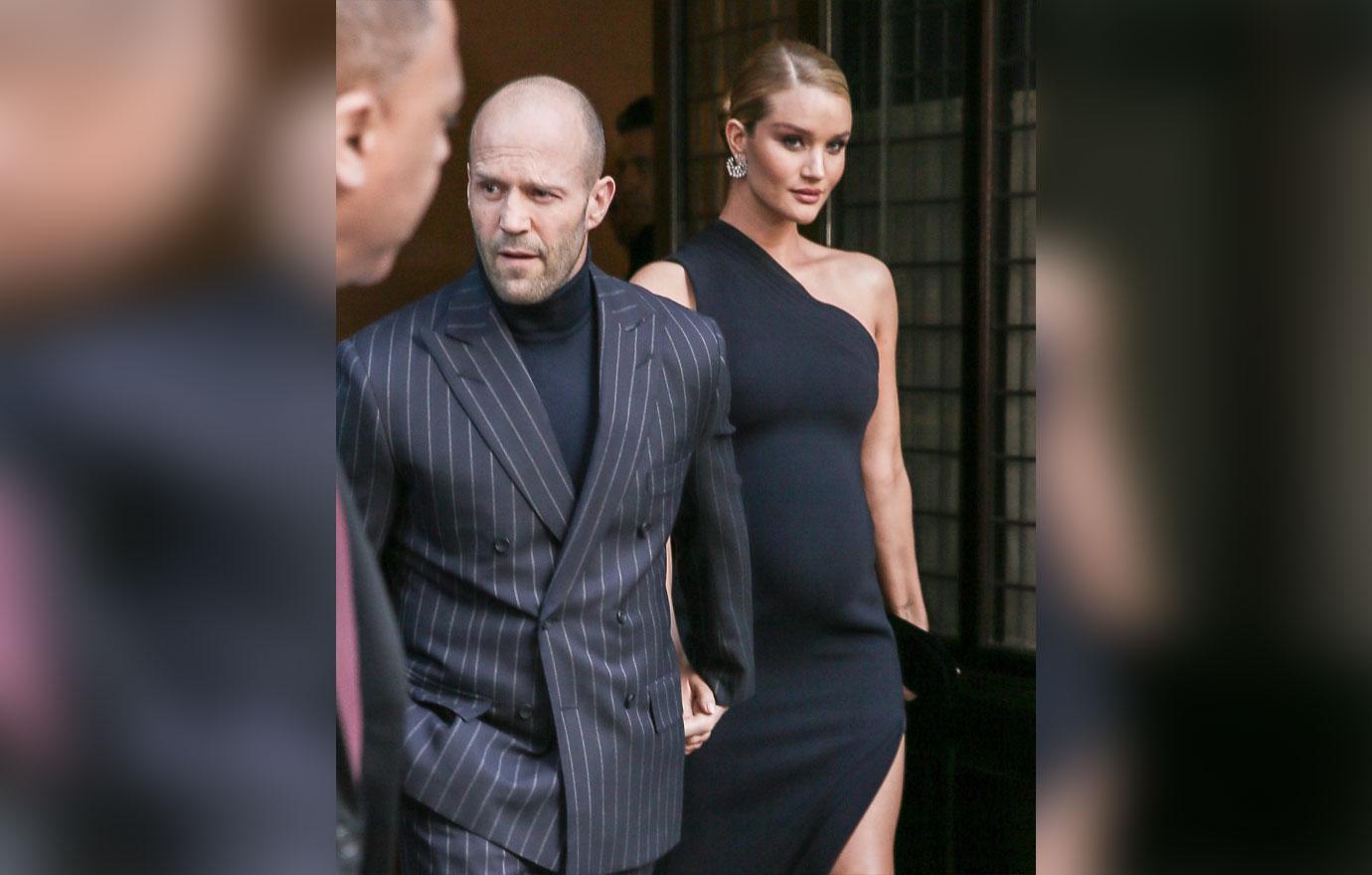 Rosie huntington whiteley jason statham son premiere 3