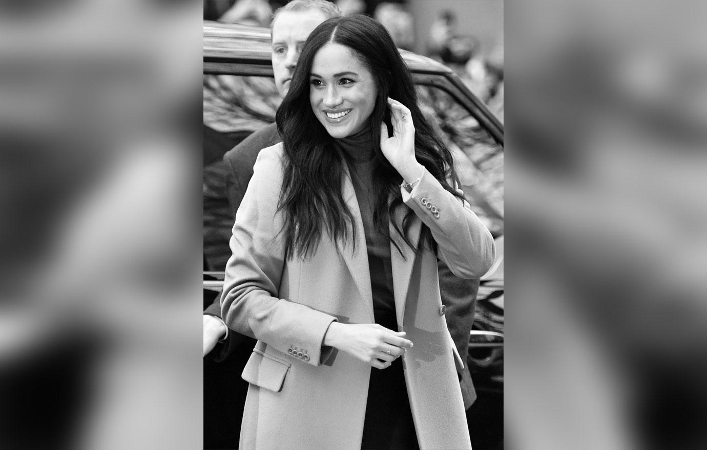 Meghan Markle Steps Out For The First Time Since ‘Stepping Back’ Announcement