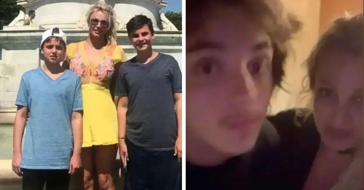 image of The pop star spent the holiday with her son Jayden in California, a source claimed.