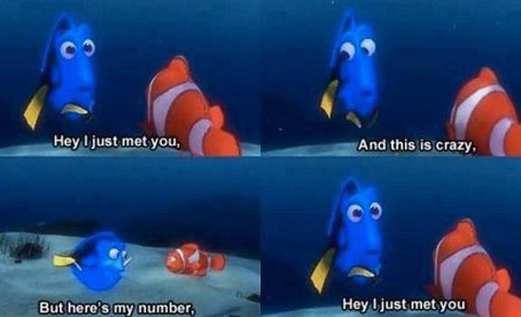 //ok__finding nemo call me maybe