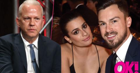 Lea michele drama between ryan murphy matthew paetz