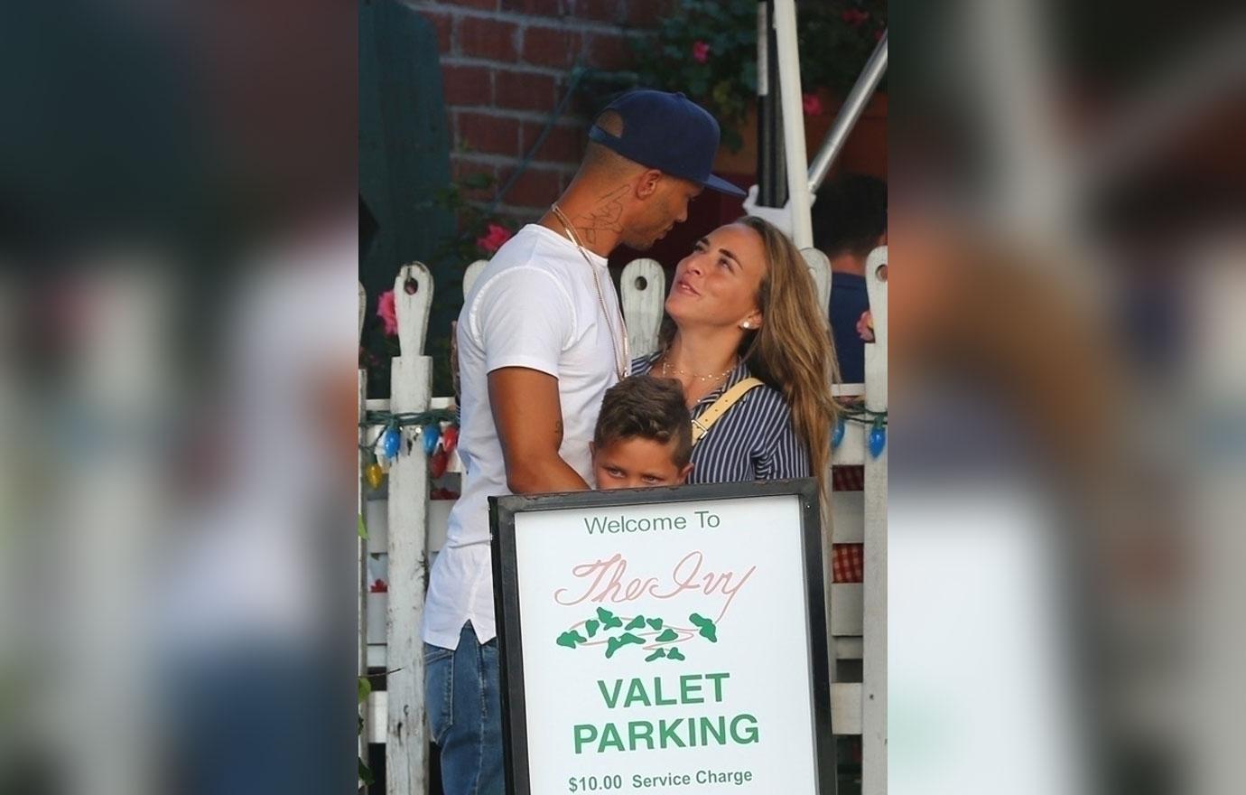 Chloe Green Jeremy Meeks Pack On PDA With Son