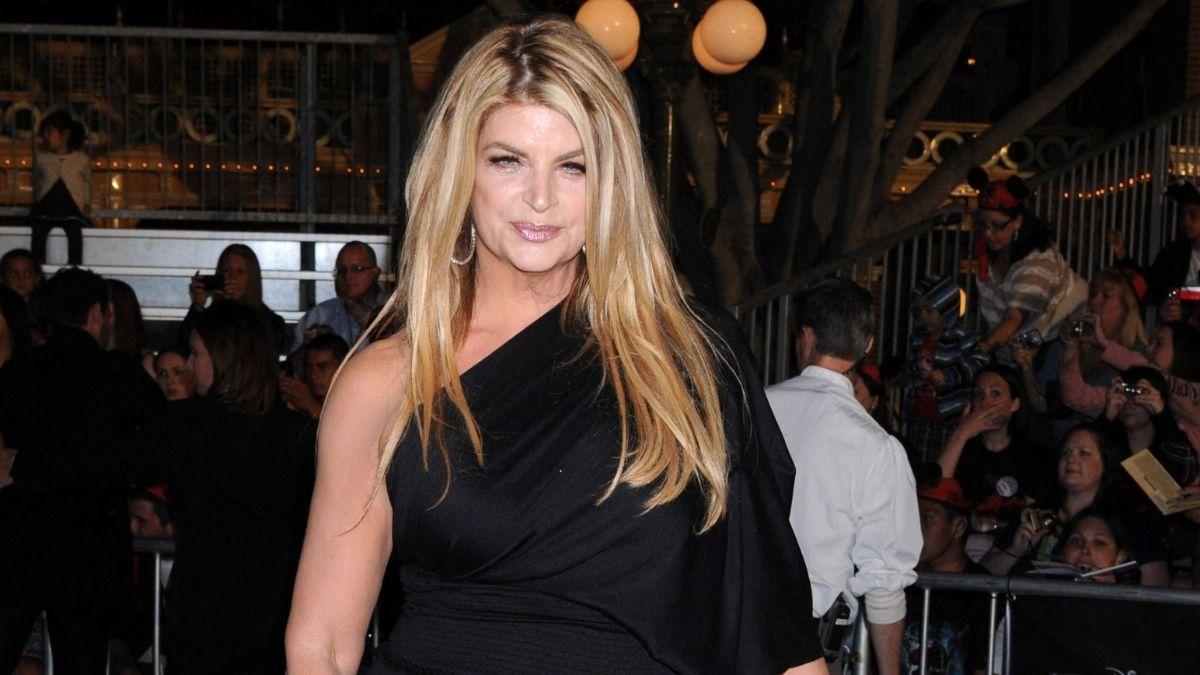 image of Kirstie Alley passed away at 71 from colon cancer.