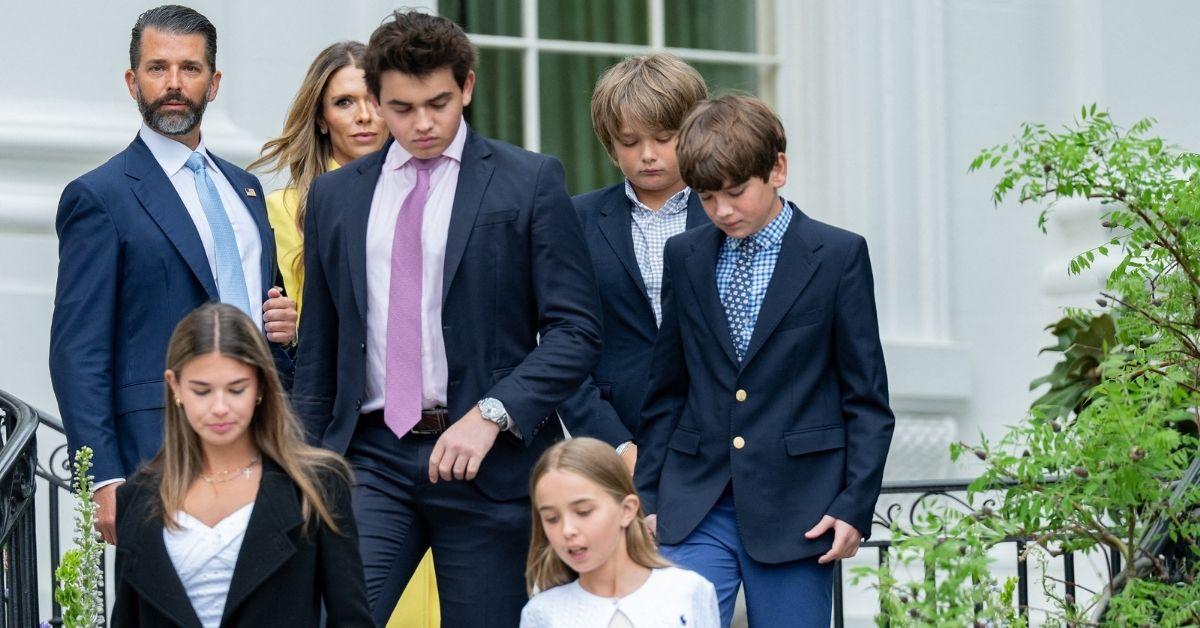 image of Bettina Anderson enjoys spending time with the first son's kids and supports his political life, a source claimed.