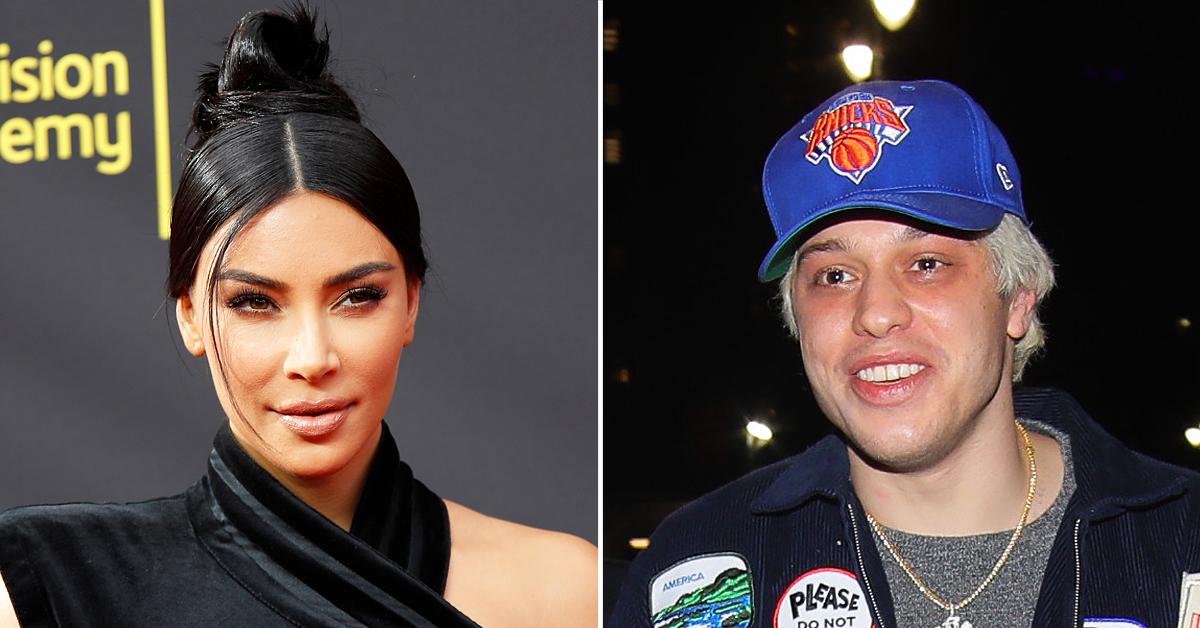 kim kardashian pete davidson are officially dating