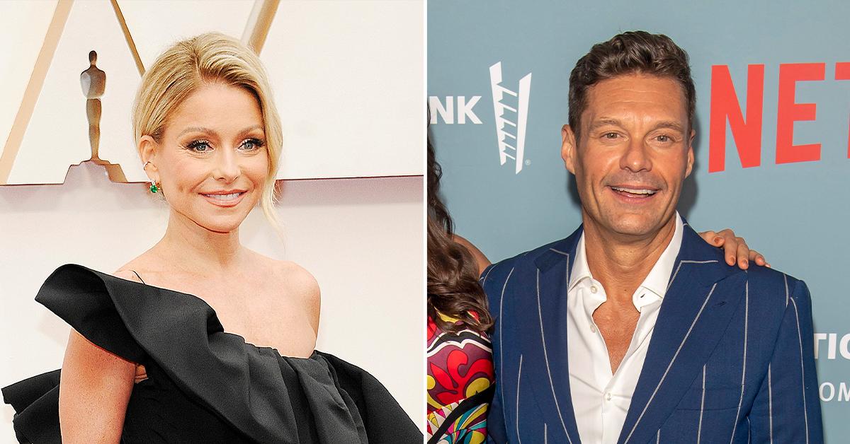 fans berserk kelly ripa interrupting ryan seacrest pp