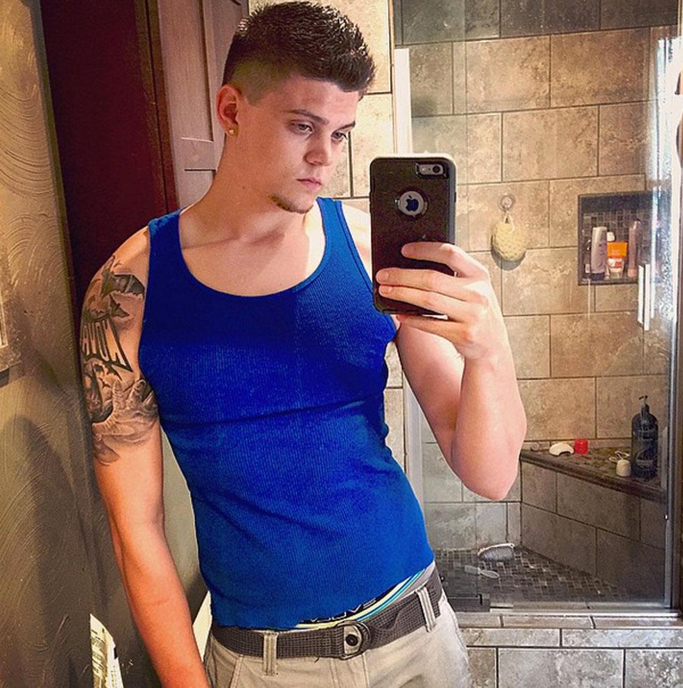 Tyler baltierra mohawk selfie