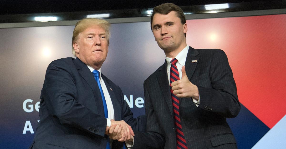 Image of Charlie Kirk was an outspoken supporter of President Donald Trump.