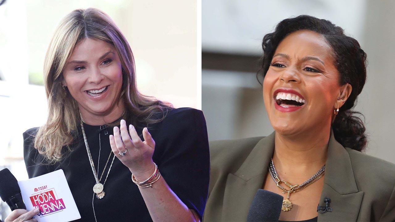 Jenna Bush Hager,Sheinelle Jones