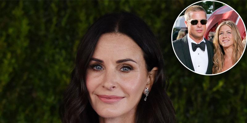 Courteney Cox ‘Likes’ Photo That Hints At Jennifer Aniston & Brad Pitt Reunion