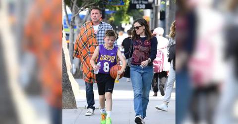 Photo of Ben Affleck, Jennifer Garner and their son, Samuel.