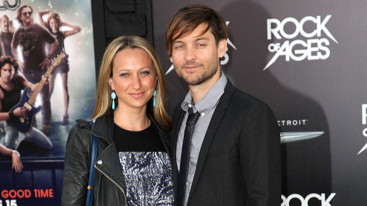 Image of Tobey Maguire and Jennifer Meyer announced their separation in October 2016.