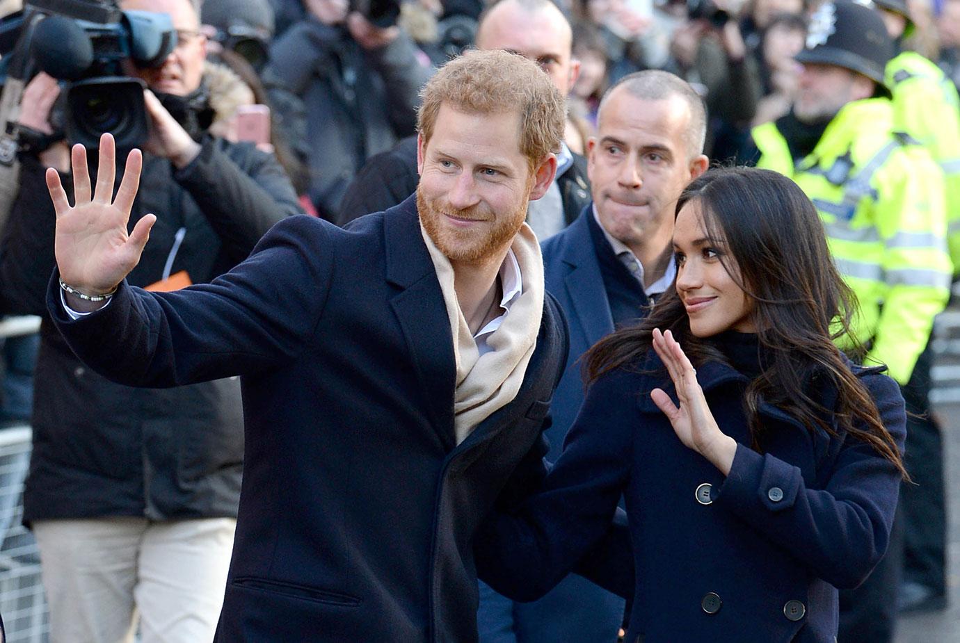 Prince Harry and Fiance Meghan Markle in Nottingham for First Public Appearance