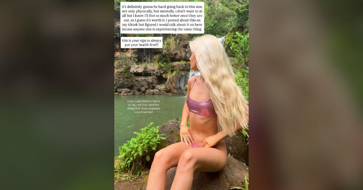 sami sheen reveals shocking reason why implants removed