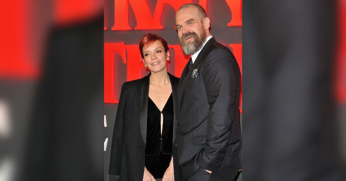 Photo of Lily Allen and David Harbour