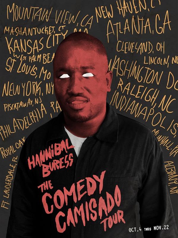 Hannibal Buress Comedy Camisado Tour Poster1