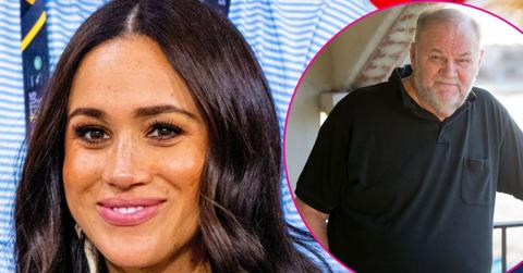 Image of Meghan Markle and her father, Thomas Markle Jr.