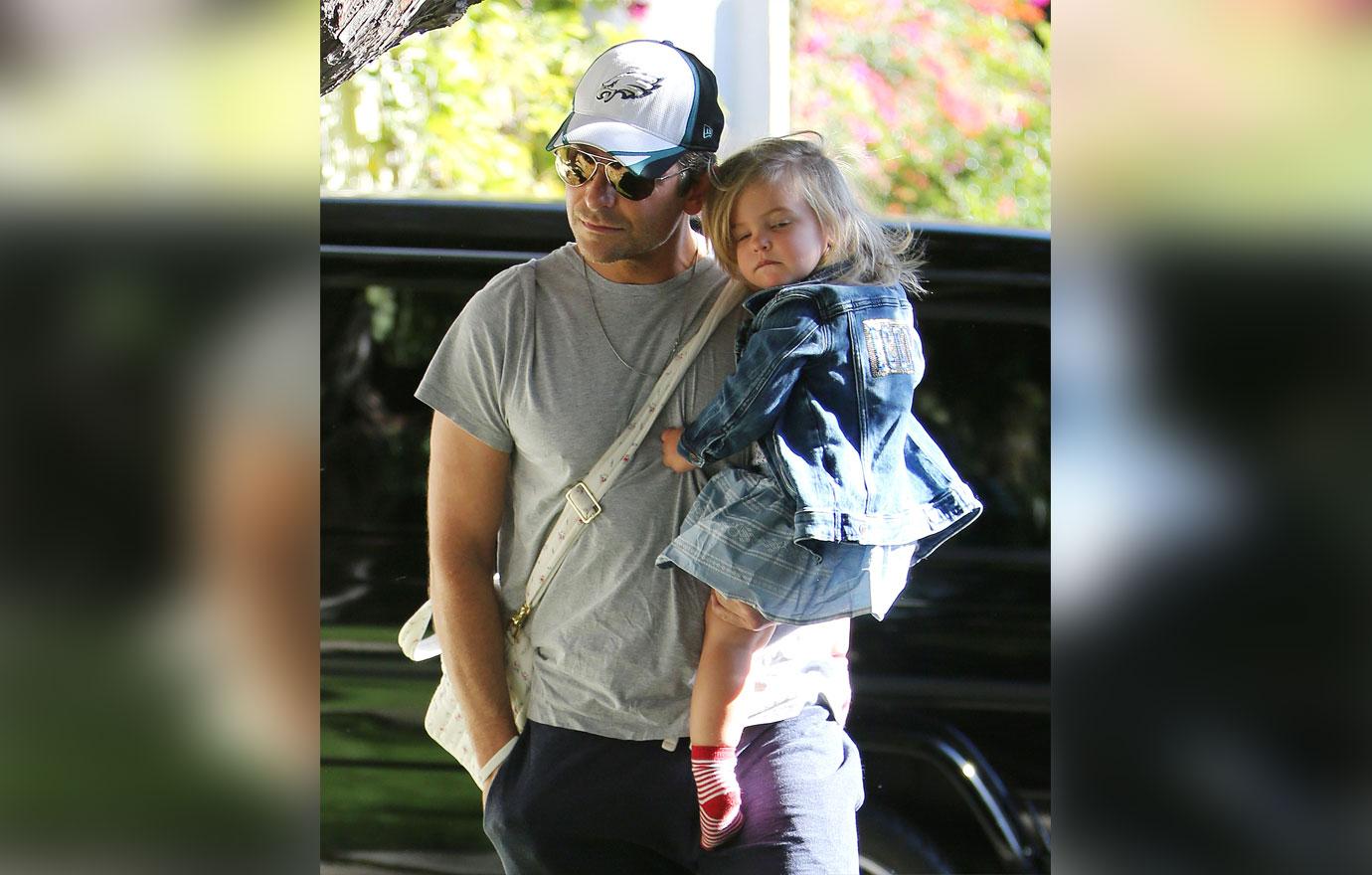 Bradley Cooper and daughter Lea sighting in Los Angeles